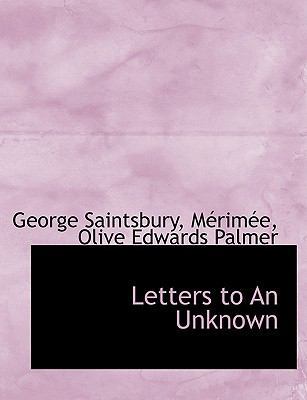 Letters to an Unknown 1140087568 Book Cover