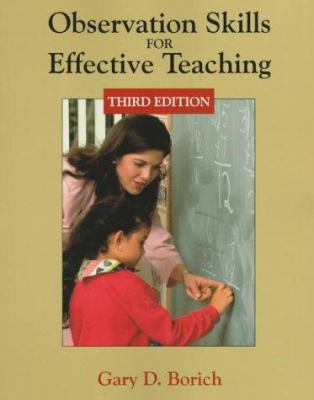 Observation Skills for Effective Teaching 0138603960 Book Cover