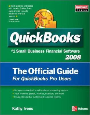 QuickBooks 2008: The Official Guide 0071495797 Book Cover