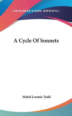 A Cycle Of Sonnets 054837239X Book Cover