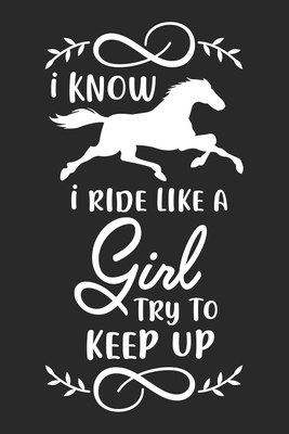 Horse Girl - Ride Like A girl: Dot Grid Noteboo... 1694782824 Book Cover