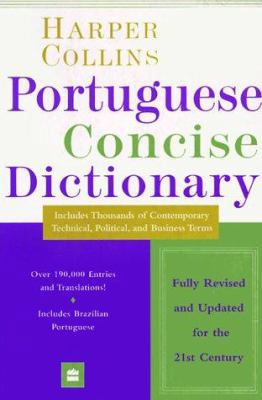 Collins Portuguese Concise Dictionary, 2e (Harp... 0062736620 Book Cover