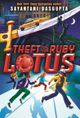 Theft of the Ruby Lotus B0GMZ2MFFB Book Cover