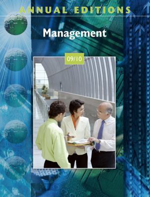 Annual Editions: Management 0073528501 Book Cover