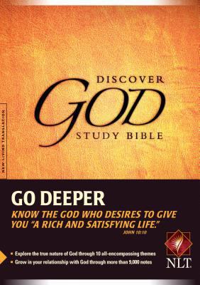 Discover God Study Bible-NLT 084236918X Book Cover