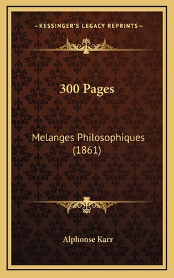 300 Pages: Melanges Philosophiques (1861) [French] 1166527069 Book Cover