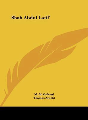 Shah Abdul Latif 1161385754 Book Cover