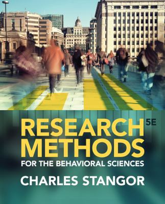 Research Methods for the Behavioral Sciences 1285077024 Book Cover