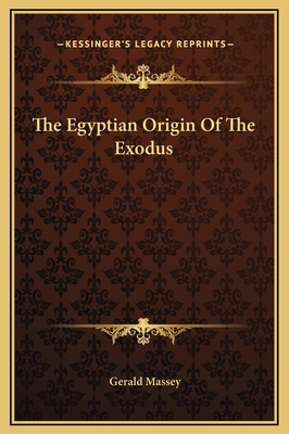 The Egyptian Origin Of The Exodus 1169214533 Book Cover