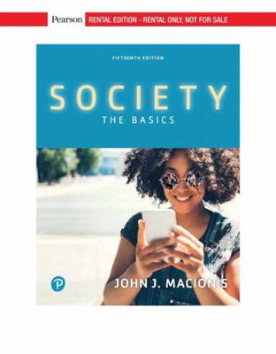 Society: The Basics 0134711408 Book Cover