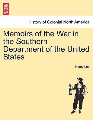 Memoirs of the War in the Southern Department o... 124145759X Book Cover