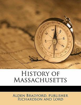 History of Massachusetts Volume 2 1143799631 Book Cover