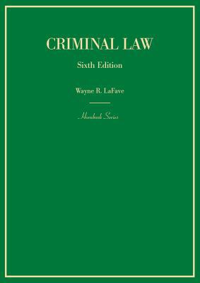 Criminal Law (Hornbooks) 1683288815 Book Cover