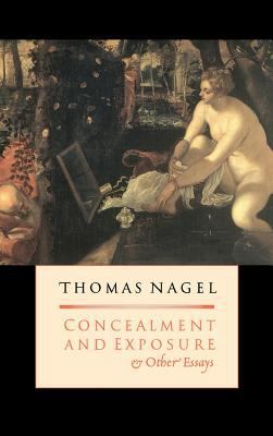 Concealment and Exposure: And Other Essays 019515293X Book Cover