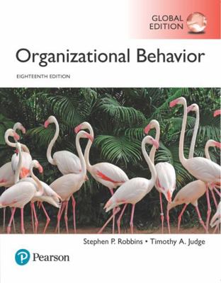 Organizational Behavior, Global Edition 129225923X Book Cover