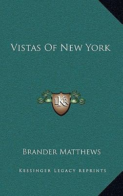 Vistas of New York 1163646385 Book Cover