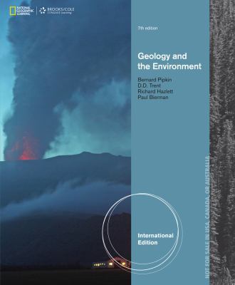 Geology and the Environment, International Edition B06XFM2PYQ Book Cover