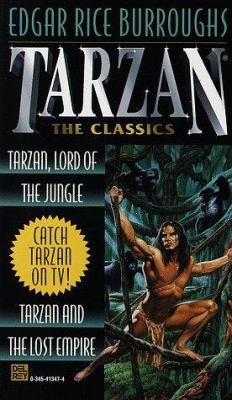 Tarzan 2 in 1 (Tarzan, Lord of the Jungle & Tar... 0345413474 Book Cover