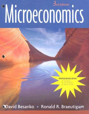Microeconomics: Binder Ready Version w/o Binder 0470896663 Book Cover