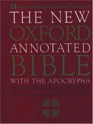 New Oxford Annotated Bible W/Apocrypha: An Ecum... 0195283562 Book Cover