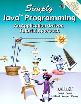 Simply Java Programming: An Application-Driven ... 0131426486 Book Cover