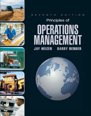 Principles of Operations Management 0132343282 Book Cover