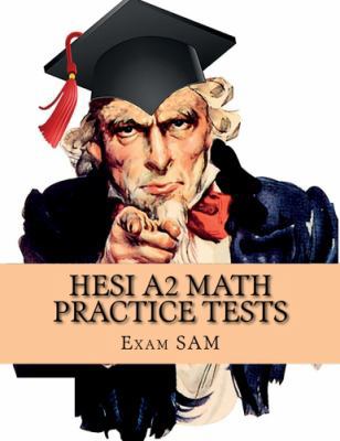 HESI A2 Math Practice Tests: HESI A2 Nursing En... 0999808729 Book Cover