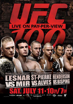UFC 100: Lesnar vs. Mir B002HGRI9G Book Cover