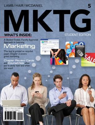 Mktg 5 (with Marketing Coursemate with eBook Pr... 1111528098 Book Cover