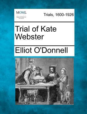 Trial of Kate Webster 1275113702 Book Cover