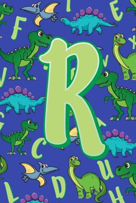 R: Dinosaur Alphabet Practice Writing Book for ... 1099274192 Book Cover