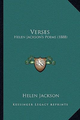 Verses: Helen Jackson's Poems (1888) 1163937975 Book Cover