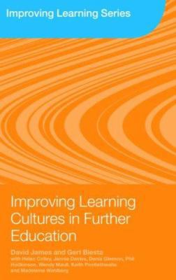Improving Learning Cultures in Further Education 0415427363 Book Cover