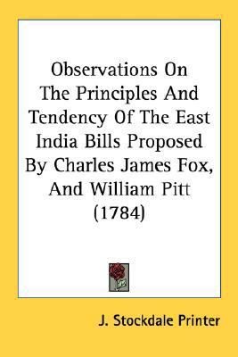 Observations On The Principles And Tendency Of ... 0548615284 Book Cover