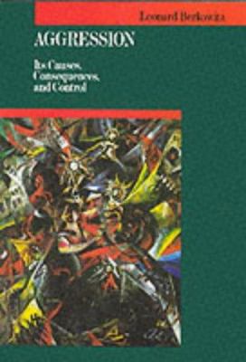 Aggression 0070048746 Book Cover