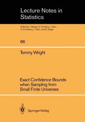 Exact Confidence Bounds When Sampling from Smal... 0387975152 Book Cover