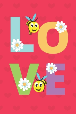 Love: Bee Cover/Unqiue Greeting Card Alternative B084DGFQP1 Book Cover