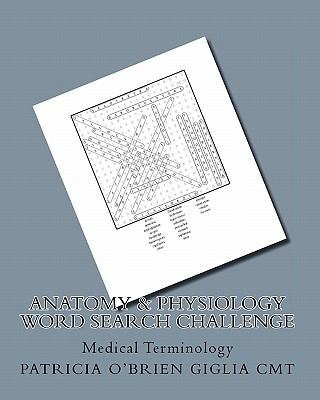 Anatomy & Physiology Word Search Challenge: Med... 1456334034 Book Cover