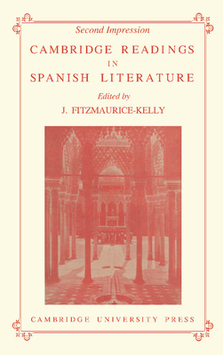 Cambridge Readings in Spanish Literature 1107649390 Book Cover