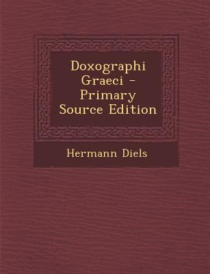 Doxographi Graeci [Latin] 1293703788 Book Cover
