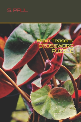 Brain Teasers: Crossword Puzzle B0C2S7LLMG Book Cover