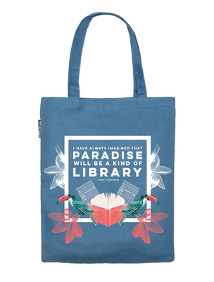 Jorge Luis Borges: Paradise Tote Bag 0593282272 Book Cover