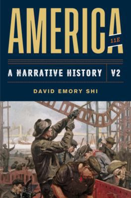 America: A Narrative History 0393668940 Book Cover