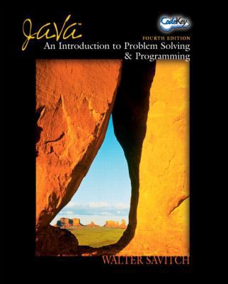 Java: An Introduction To Problem Solving & Prog... 0131492020 Book Cover