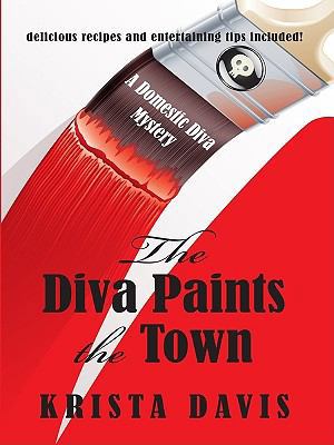 The Diva Paints the Town [Large Print] 1410427129 Book Cover