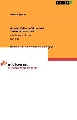Rating - Eine kritische Analyse [German] 3640945565 Book Cover