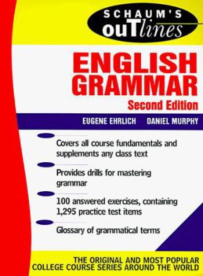 Schaum's Outline of English Grammar 007019484X Book Cover