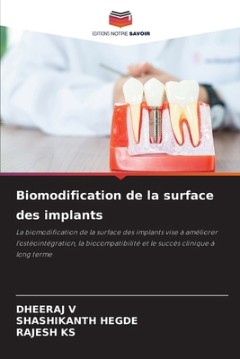 Biomodification de la surface des implants [French] 6209256090 Book Cover