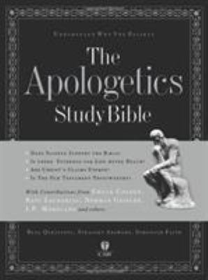 Apologetics Study Bible-HCSB 1586400282 Book Cover