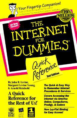 The Internet for Dummies: Quick Reference 156884977X Book Cover